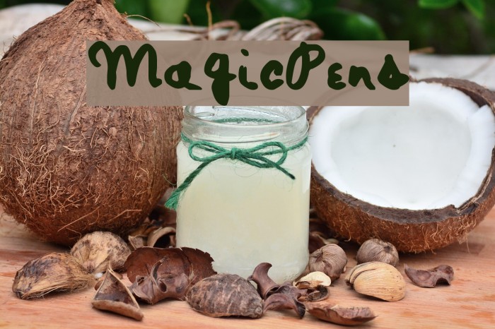 MagicPens Font examples