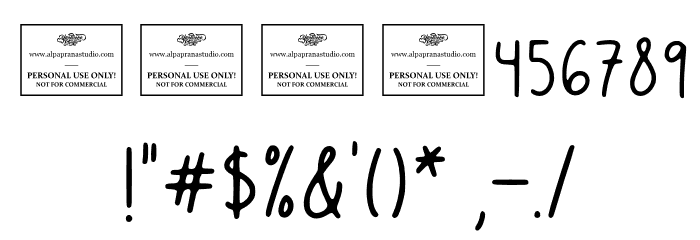 MagicRainbow-Regular Font OTHER CHARS