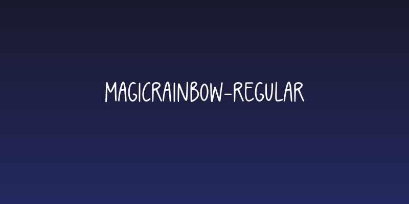 MagicRainbow-Regular Social Header