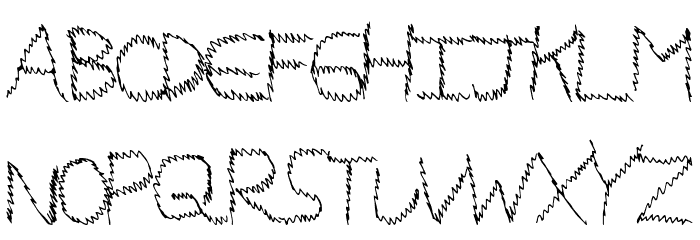MagicScribble Font LOWERCASE
