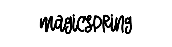 MagicSpring  Frei Schriftart Herunterladen