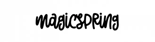 MagicSpring  Frei Schriftart Herunterladen