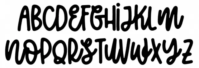 MagicSpring Schriftart Groß