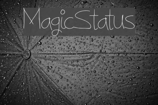 MagicStatus خط examples