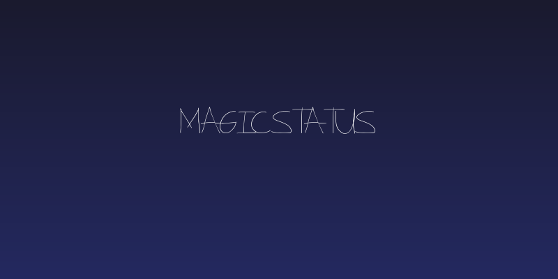 MagicStatus Social Header
