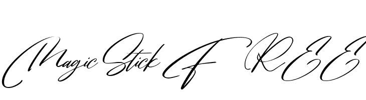 MagicStick FREE  font caratteri gratis