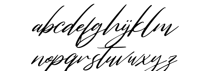 MagicStick FREE Font LOWERCASE