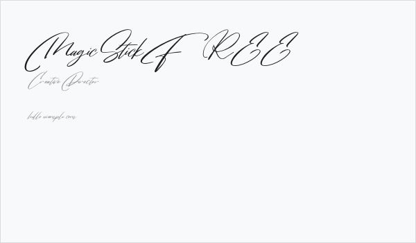 MagicStickFREE Business Card