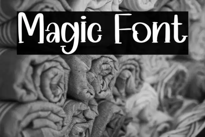 Magic Font examples