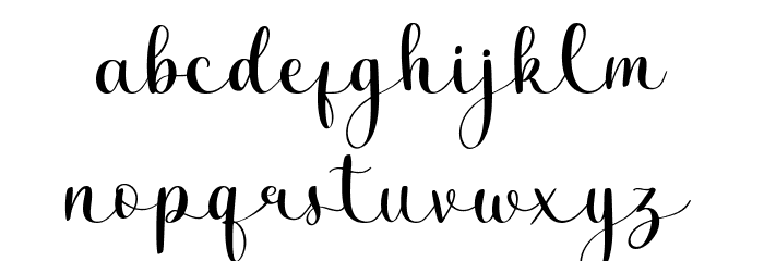 Magica Font LOWERCASE