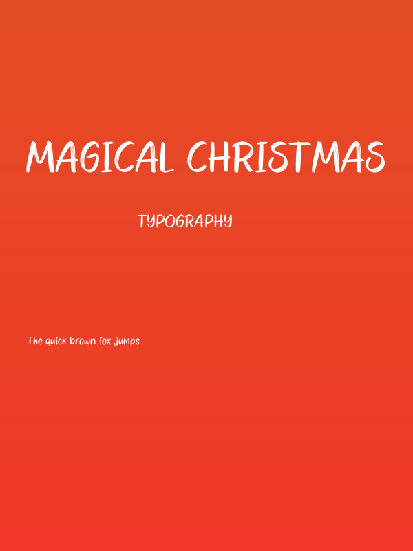 Magical Christmas Poster