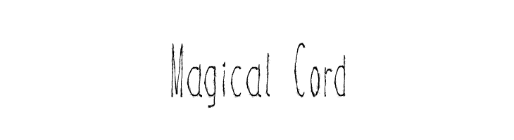 Magical Cord  免费字体下载