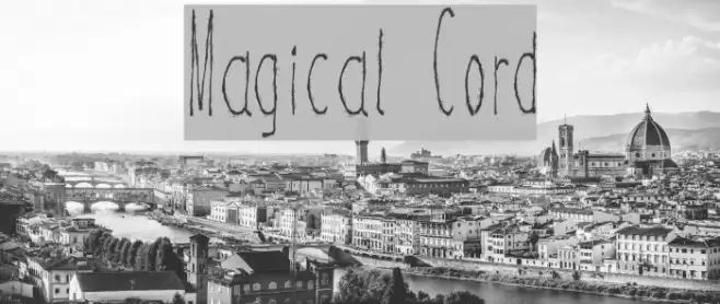 Magical Cord Font examples