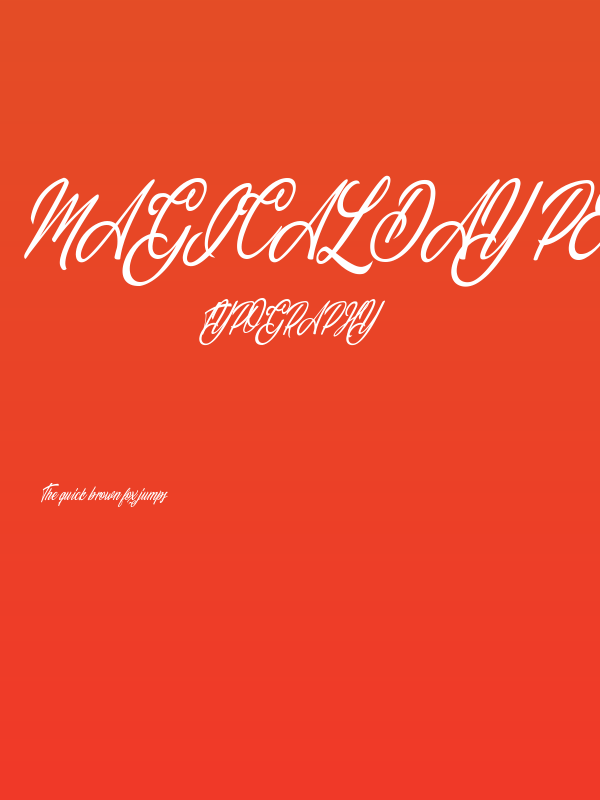 Magical Day Personal Use Regular Poster