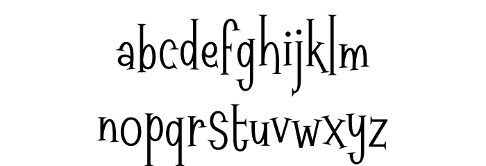 Magical Demo Font LOWERCASE