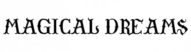 Magical Dreams  Fuentes Gratis Descargar