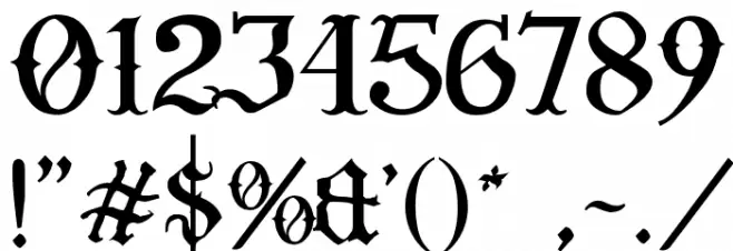 Magical Dreams Font OTHER CHARS