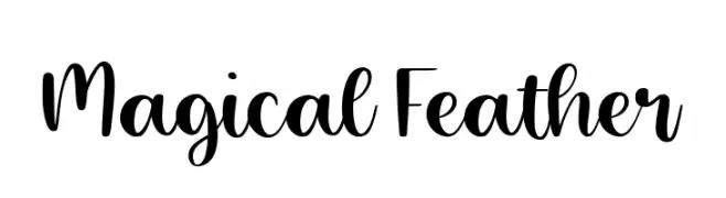 Magical Feather  Free Fonts Download