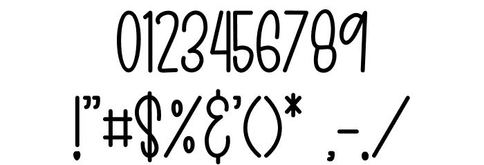 Magical History Font OTHER CHARS
