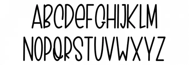 Magical History Schriftart Groß