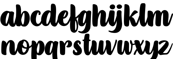 Magical Holiday Font LOWERCASE