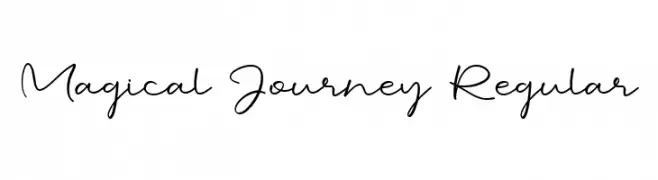 Magical Journey Regular Шрифта