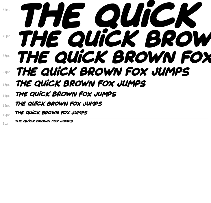 Magical Markers Italic Waterfall