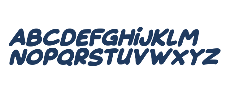 Magical Markers Italic Lowercase