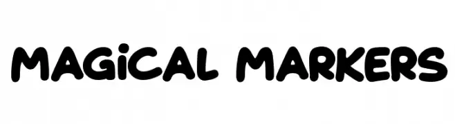 Magical Markers  Frei Schriftart Herunterladen