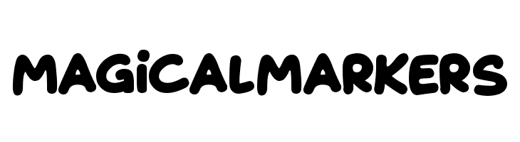 Magical Markers  font caratteri gratis