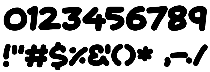 Magical Markers Font OTHER CHARS