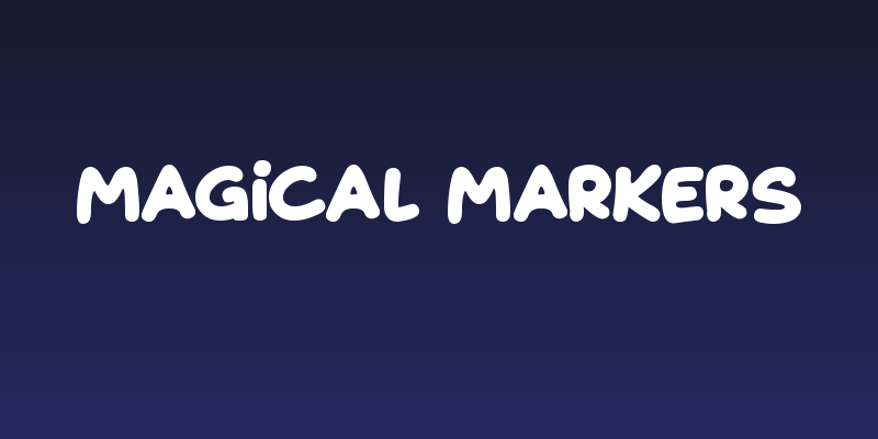 Magical Markers Social Header