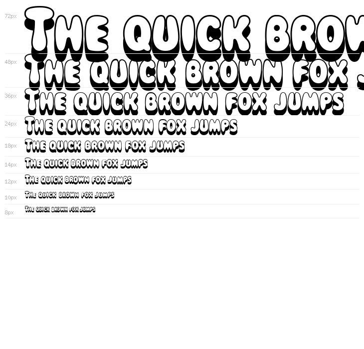 Magical Mystery Tour Outline Shadow Waterfall