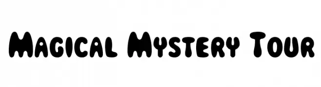 Magical Mystery Tour  Free Fonts Download