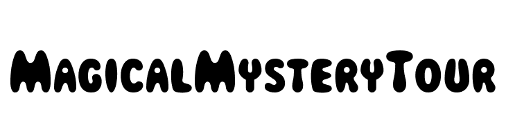 magical mystery tour font generator