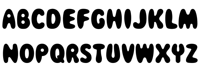 Magical Mystery Tour Font LOWERCASE