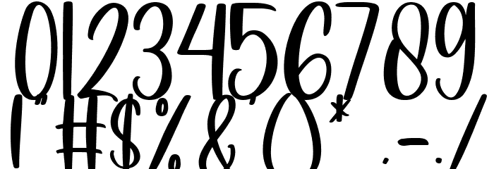 Magical Mystery Font OTHER CHARS