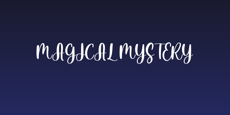 Magical Mystery Social Header