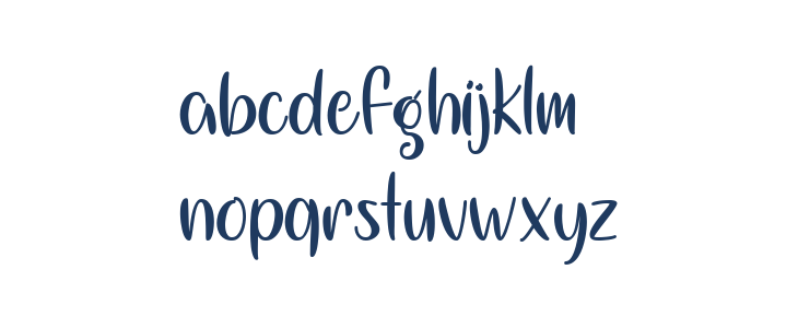 Magical Night Regular Lowercase