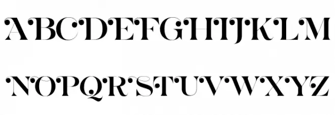 Magical Nordic Swash PERSONAL Regular Font UPPERCASE