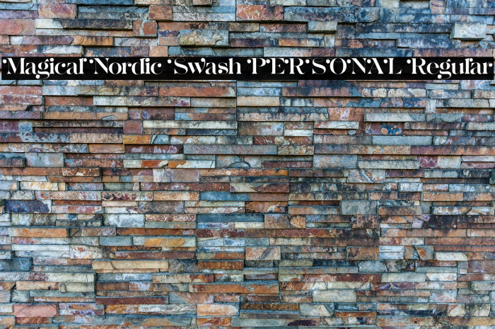 Magical Nordic Swash PERSONAL Regular Example 3