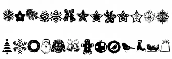 Magical Nordic Symbols PERSON Regular फ़ॉन्ट अपरकेस