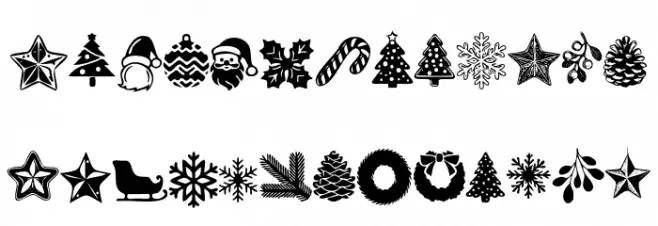 Magical Nordic Symbols PERSON Regular Fonte MINÚSCULAS