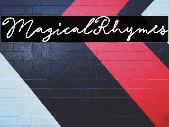 Magical Rhymes Example 2