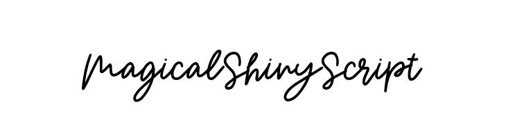 Magical Shiny Script  baixar fontes gratis