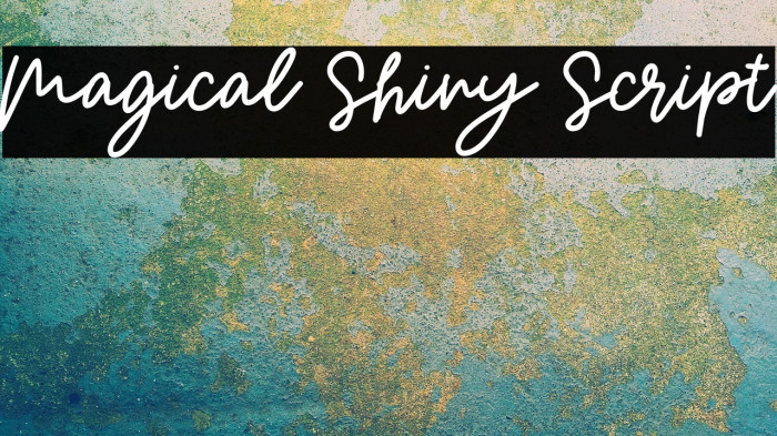 Magical Shiny Script Example 1