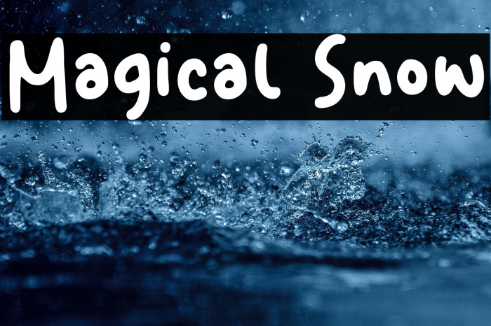 Magical Snow Example 2