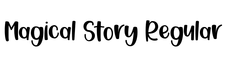 Magical Story Regular  フリーフォントのダウンロード