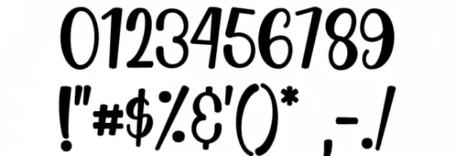 Magical Story Regular Font OTHER CHARS