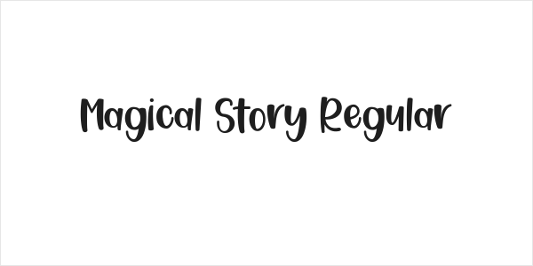 Magical Story Regular Logo